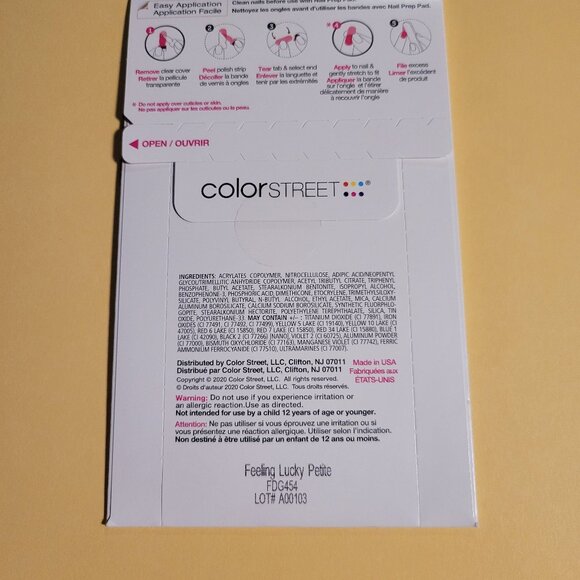 Feeling Lucky Petite - Color Street - FDG454 - Picture 2 of 2